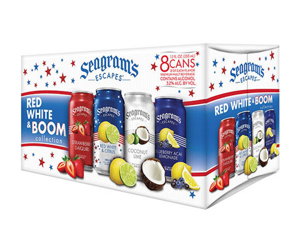 Seagrams Escapes Red White and Boom variety pack