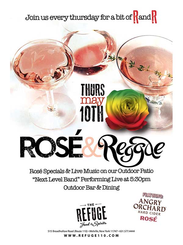 Rosé & Reggae at The Refuge