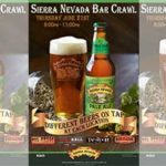 Sierra Nevada Brewing Bar Crawl at Del Fuego