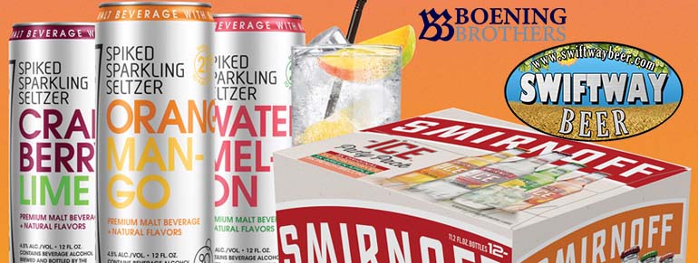 Swiftway Beer & Soda Smirnoff ICE & Spiked Seltzer Tasting Event