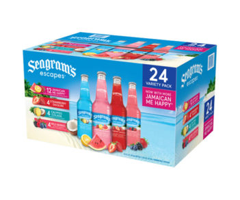 Seagrams Escapes 4 Flavor Variety Pack