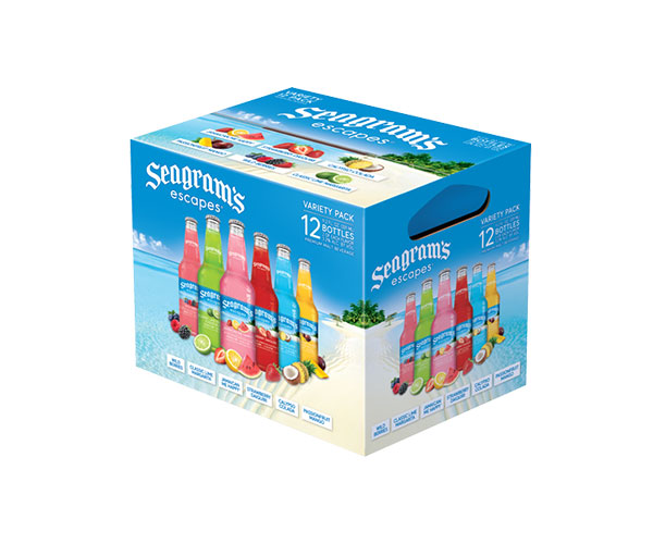 Seagrams Escapes Variety Pack Bottle