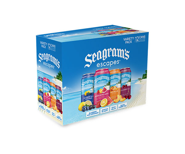 Seagrams Escapes Variety Pack Can