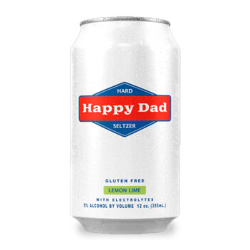Happy Dad Hard Seltzer Lemon Lime