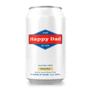 Happy Dad Hard Seltzer Pinepple